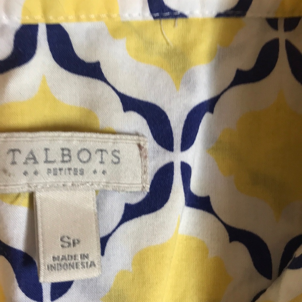 🎀 Talbots Button Down PETITE - Picture 4 of 4